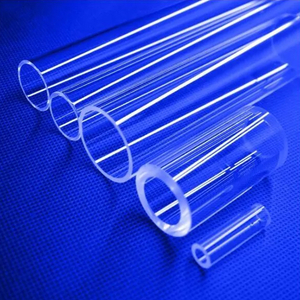 Transparent Quartz Glass Furnace Tube for Heater 10%off